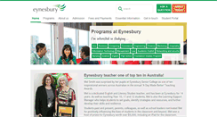 Desktop Screenshot of eynesbury.navitas.com